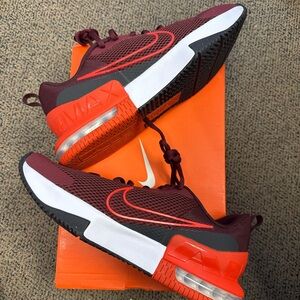 Nike Air Max Alpha Trainer 6 Maroon & Orange Air Max Running Shoes